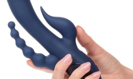 CalExotics Triple Orgasm Rechargeable Silicone Stimulating Vibrator