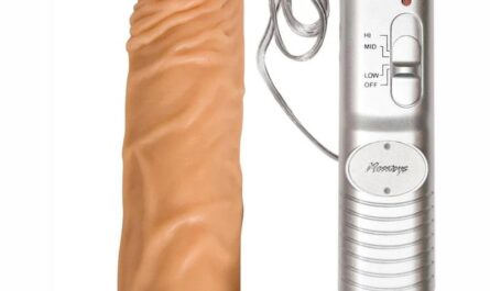 Real Skin All American Whoppers Vibrating Dildo with Balls