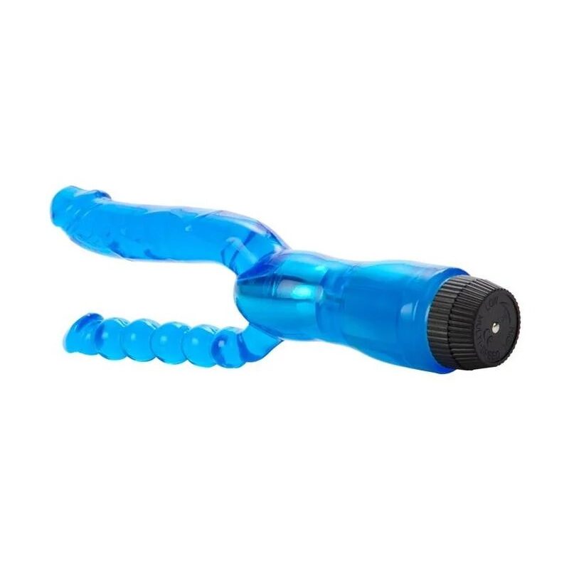 CalExotics Dual Penetrator Vibrator with Anal Beads
